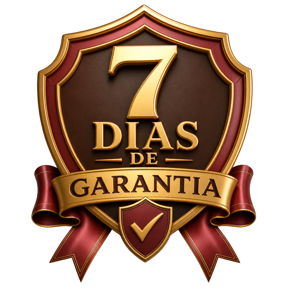 Selo de garantia de 7 dias